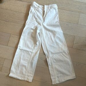 White wide leg Jean trouser free people 24
